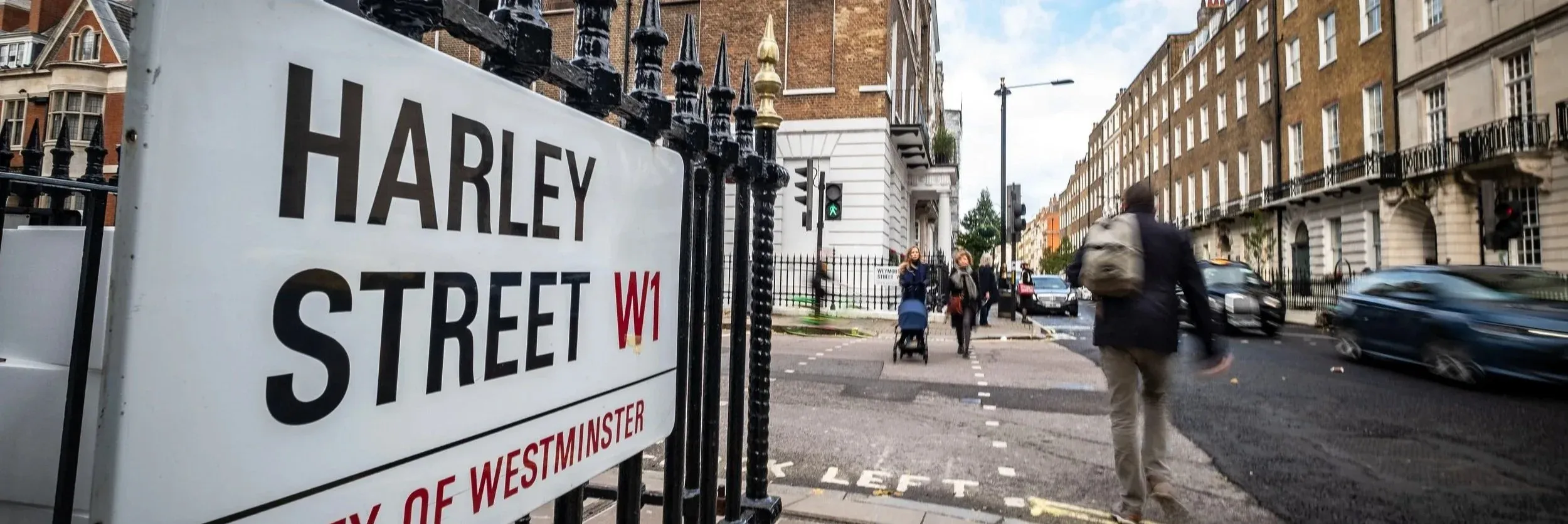 Harley Street in London